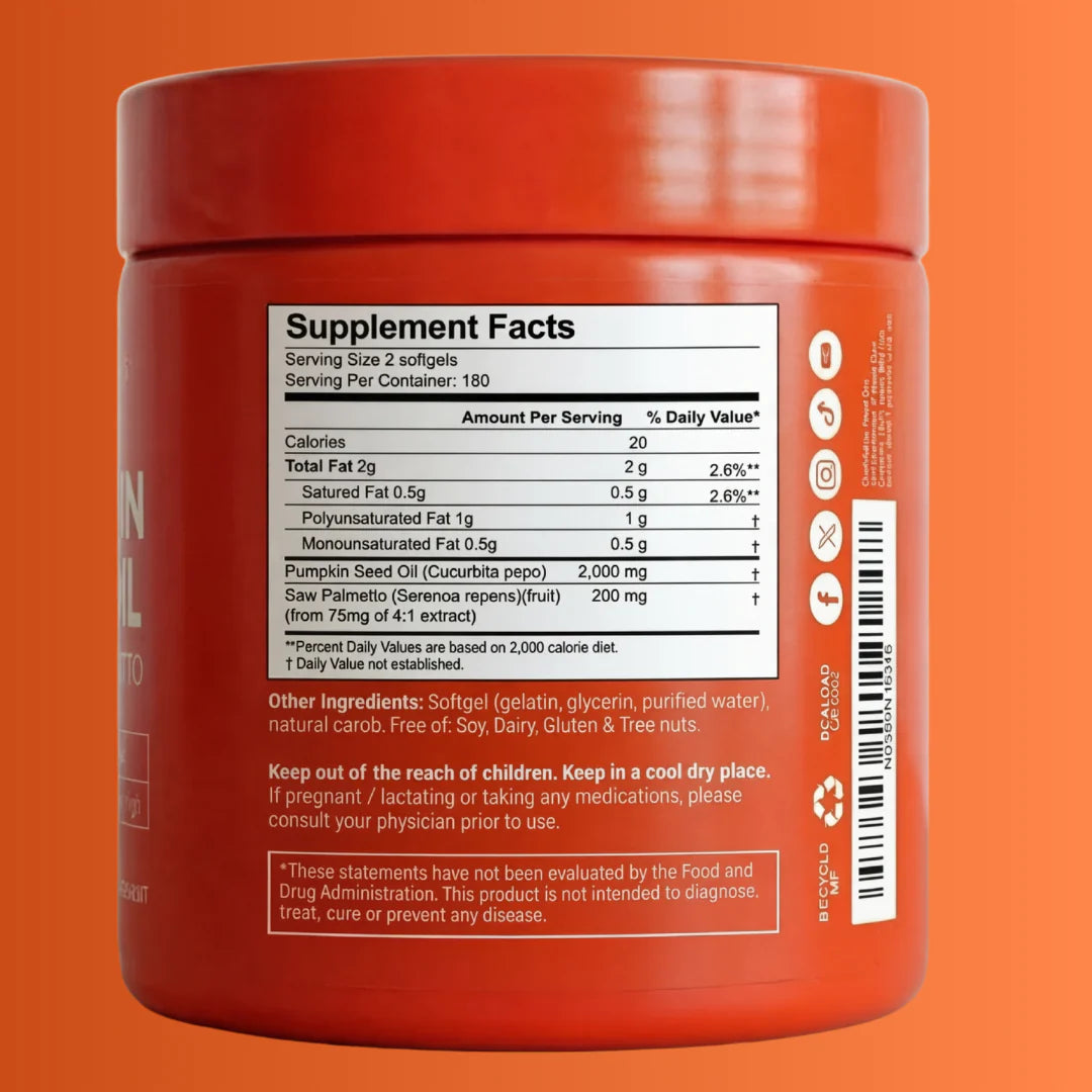 Pumpkin Seed Oil Softgels