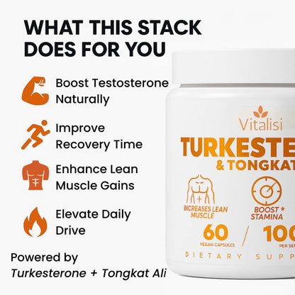 Turkesterone & Tongkat Ali